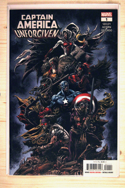 Captain America: Unforgiven #1 – Marvel (2023) 9.6 NM+