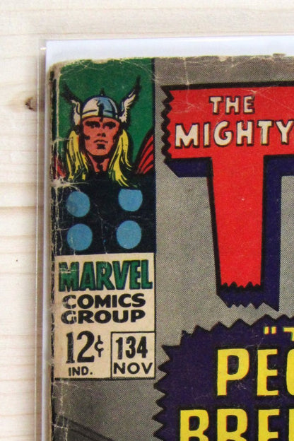Thor #134 – Marvel (1966) 3.5 VG-