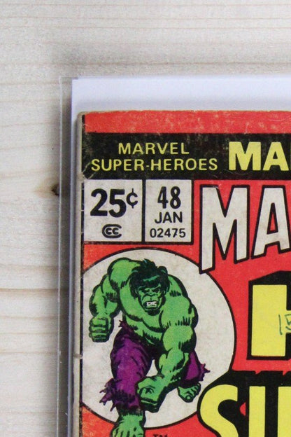 Marvel Super-Heroes #48 – Marvel (1975) 6.0 FN Stan Lee story