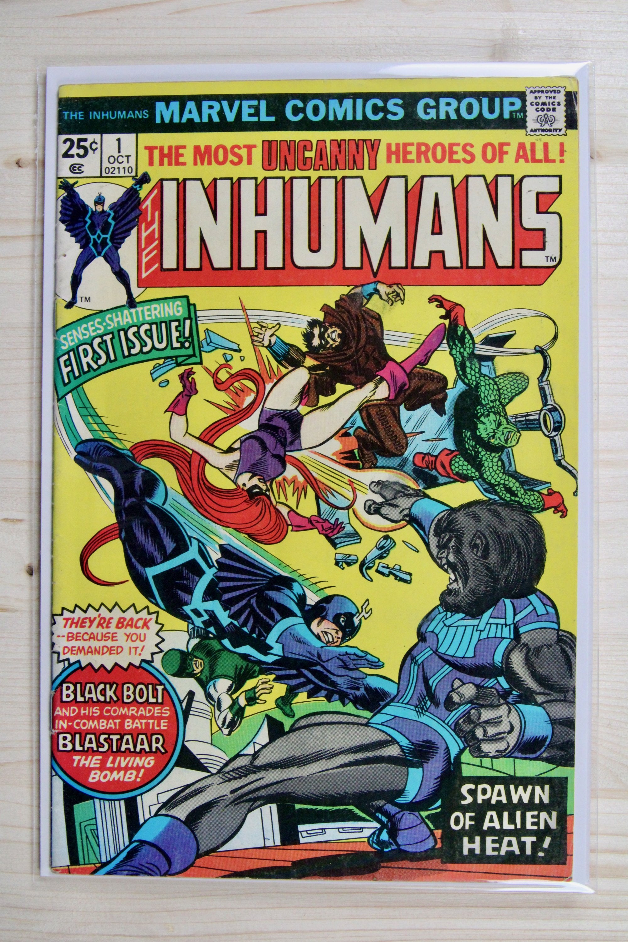 The Inhumans #1 – Marvel (1975) 6.5 FN+
