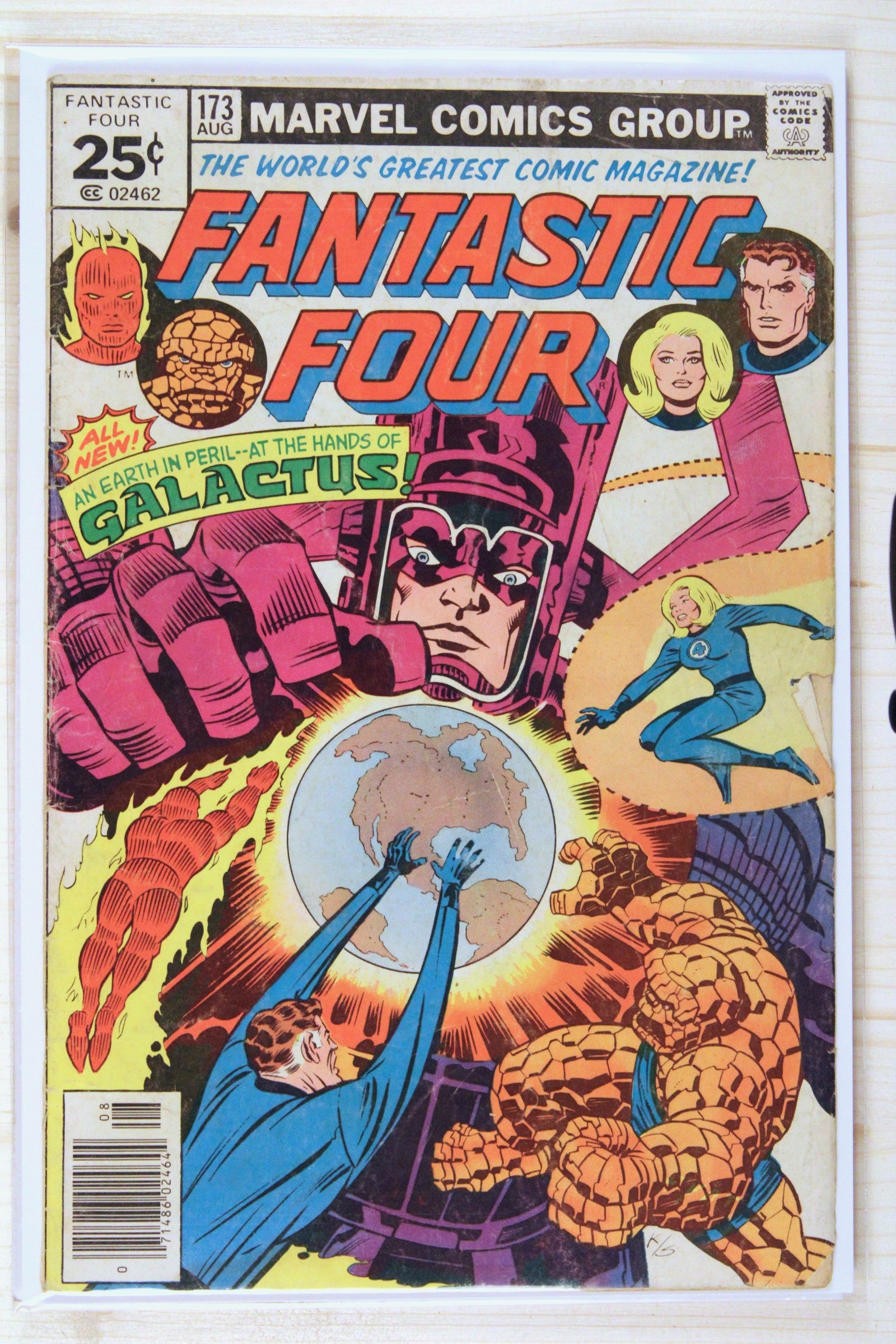 Fantastic Four #173 – Marvel (1976) 5.0 VG/FN Joe Sinnott | Newsstand Edition