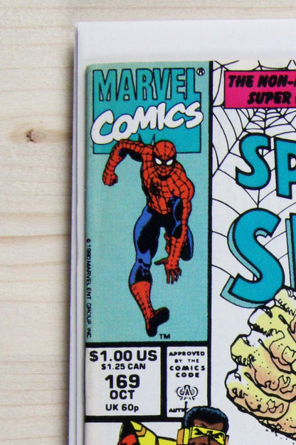 The Spectacular Spider-Man #169 – Marvel (1990) 9.0 VF/NM