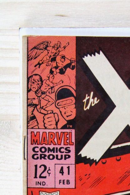The X-Men #41 – Marvel (1968) 6.0 FN Stan Lee
