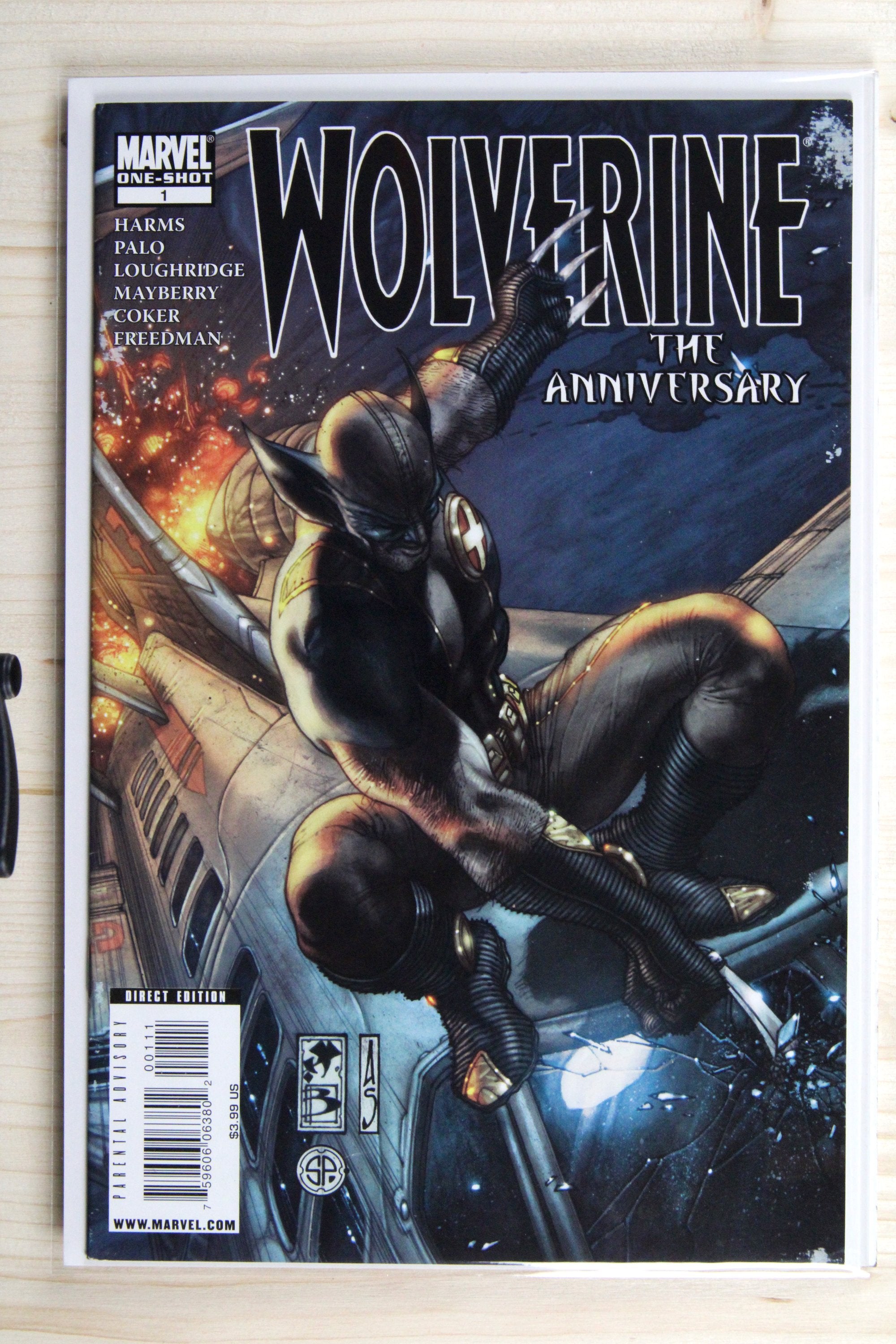 Wolverine: The Anniversary #1 – Marvel (2009) 9.0 VF/NM "Wolverine" Black Blade | Chris Claremont story | John Byrne cover | Direct Edition