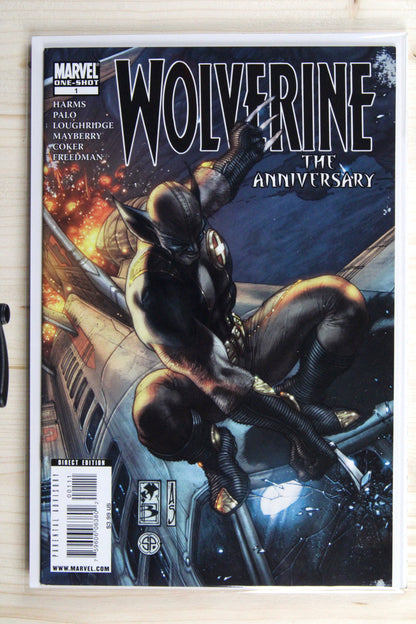 Wolverine: The Anniversary #1 – Marvel (2009) 9.0 VF/NM "Wolverine" Black Blade | Chris Claremont story | John Byrne cover | Direct Edition