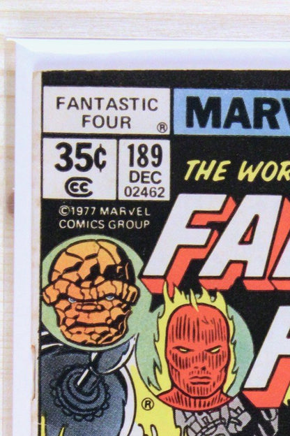 Fantastic Four #189 – Marvel (1977) 6.0 FN Jack Kirby art | Joe Sinnott | Newsstand Edition