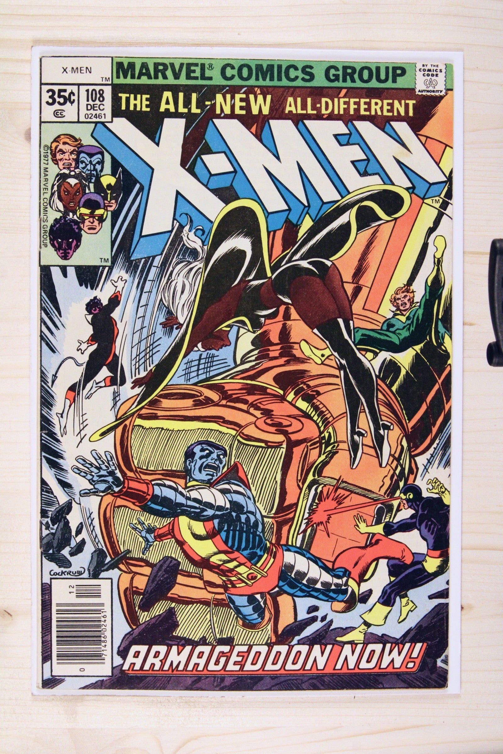 The X-Men #108 – Marvel (1977) 8.0 VF Phoenix Saga | Chris Claremont story | John Byrne art | Newsstand Edition