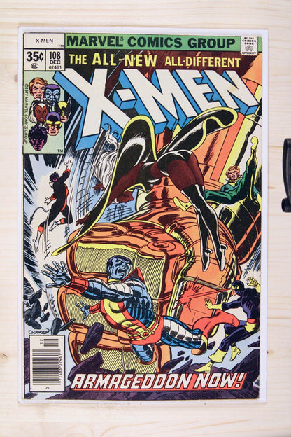 The X-Men #108 – Marvel (1977) 8.0 VF Phoenix Saga | Chris Claremont story | John Byrne art | Newsstand Edition