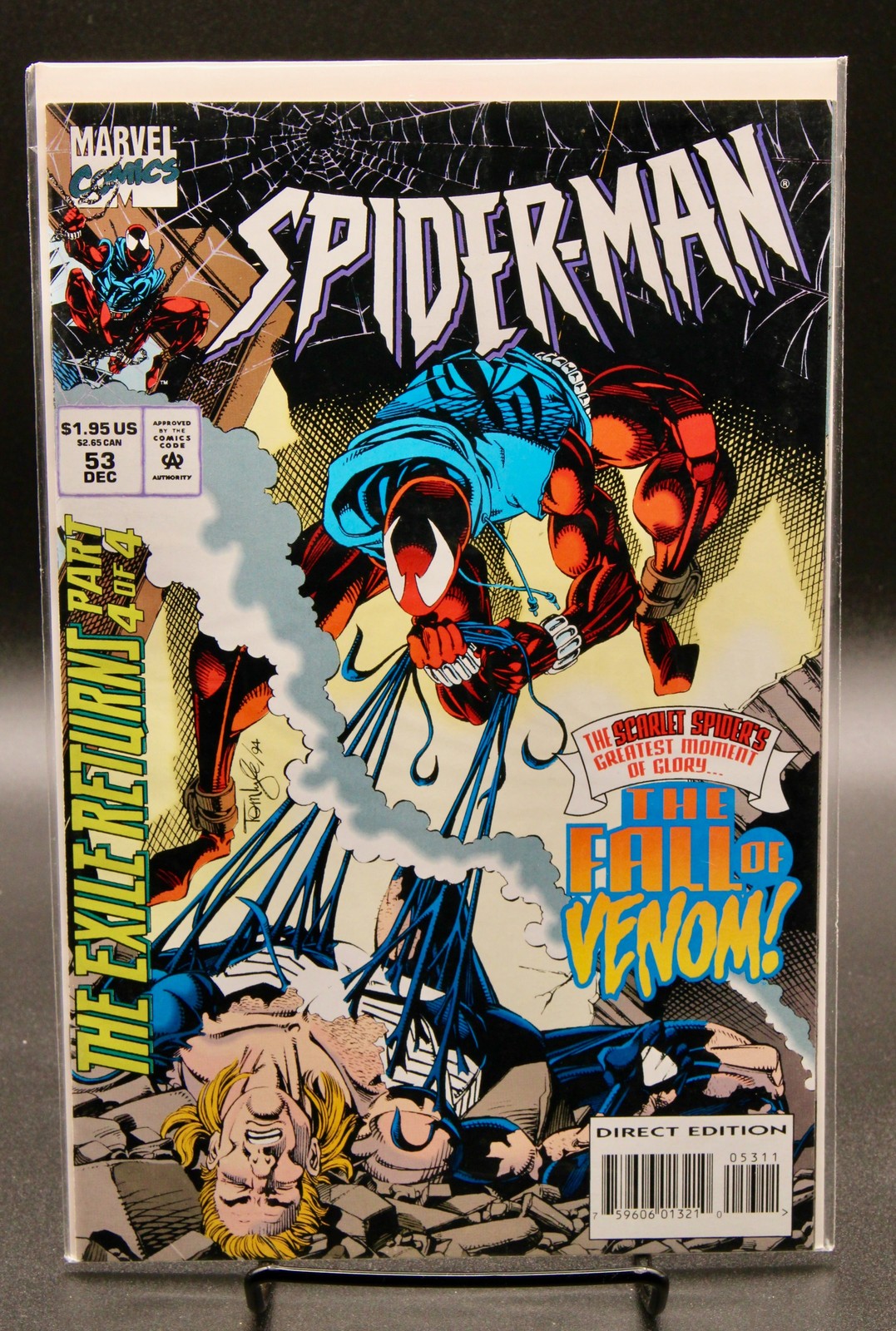 Spider-Man #53 – Marvel (1994) 9.8 NM/MT "Spider-Man" Clone Saga