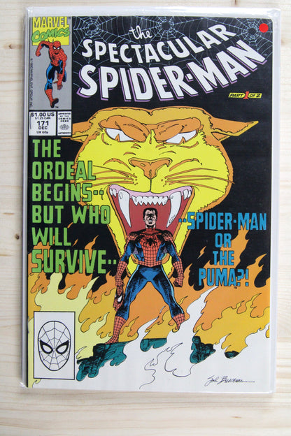 The Spectacular Spider-Man #171 – Marvel (1990) 9.2 NM-