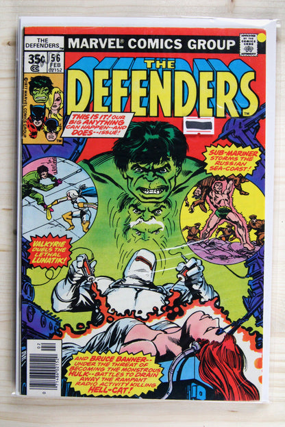 The Defenders #56 – Marvel (1978) 7.0 FN/VF Klaus Janson