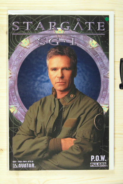Stargate SG-1 POW #1 – Avatar Press (2004) 9.4 NM O'Neill Photo Cover variant (Pulsar edition)