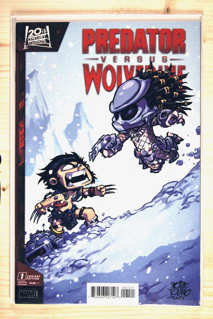 Predator Vs Wolverine #1 – Marvel (2023) 9.6 NM+ Skottie Young Baby Variant