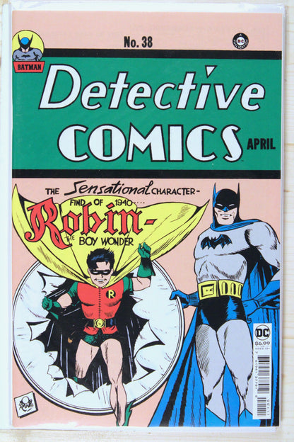 Detective Comics #38 – DC (1940) 9.6 NM+ Facsimile Edition