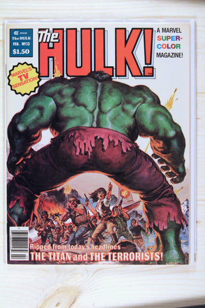 Hulk #13 – Marvel (2015) 9.4 NM The Ω Hulk | Marvel Super-Color Magazine format (oversized magazine edition)