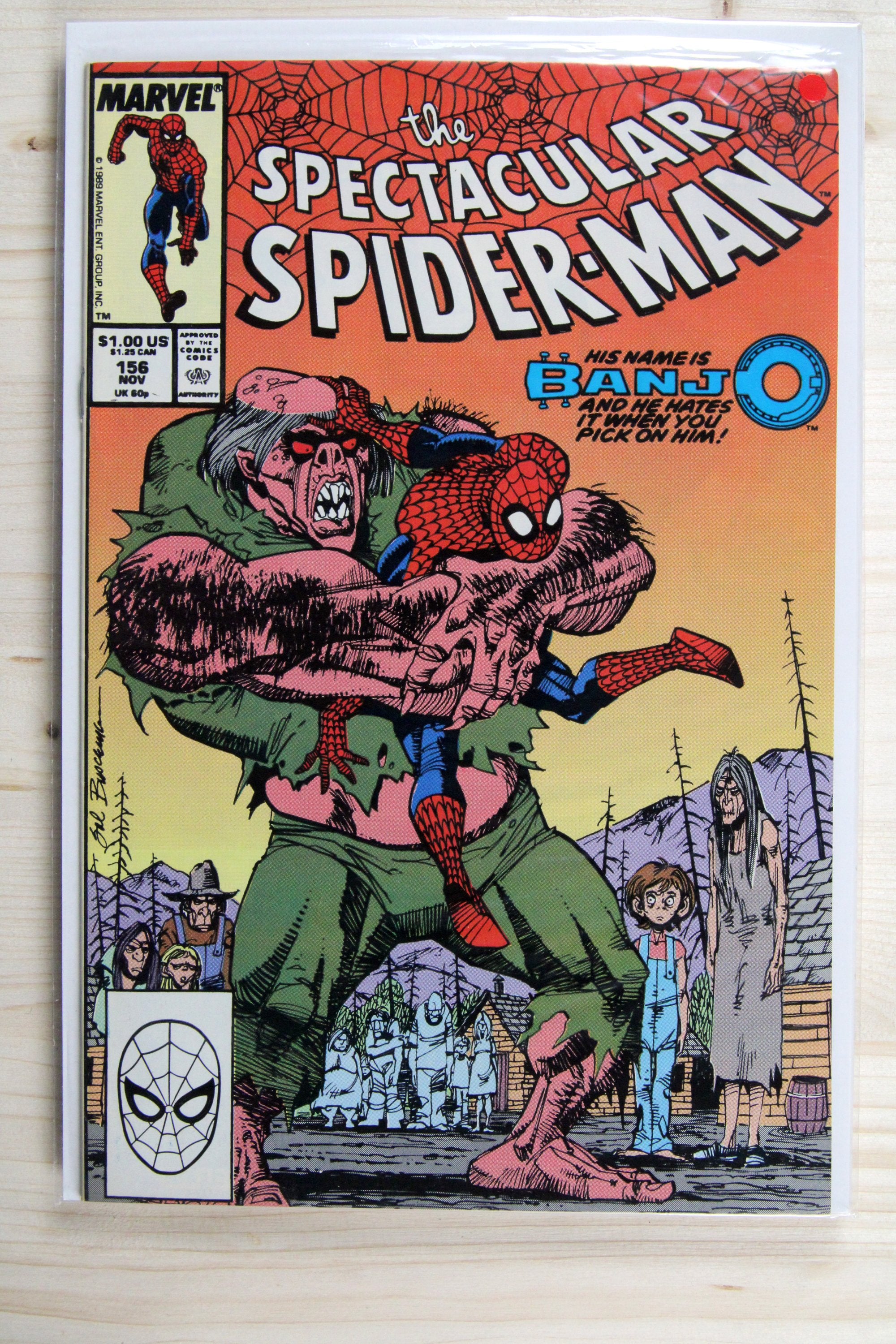 The Spectacular Spider-Man #156 – Marvel (1989) 9.0 VF/NM