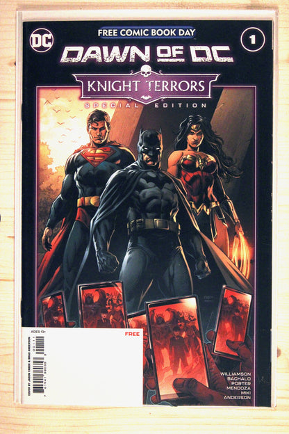 Dawn of DC Knight Terrors FCBD  #1 – DC (2023) 9.6 NM+ Knight Terrors