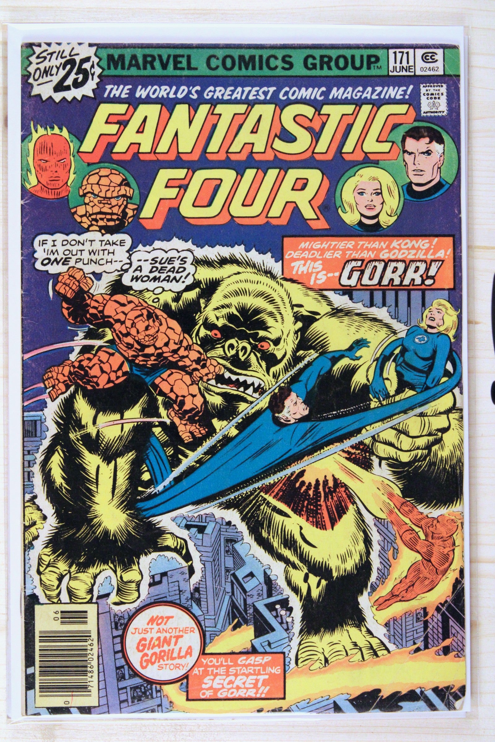 Fantastic Four #171 – Marvel (1976) 6.5 FN+ Joe Sinnott art | Newsstand Edition