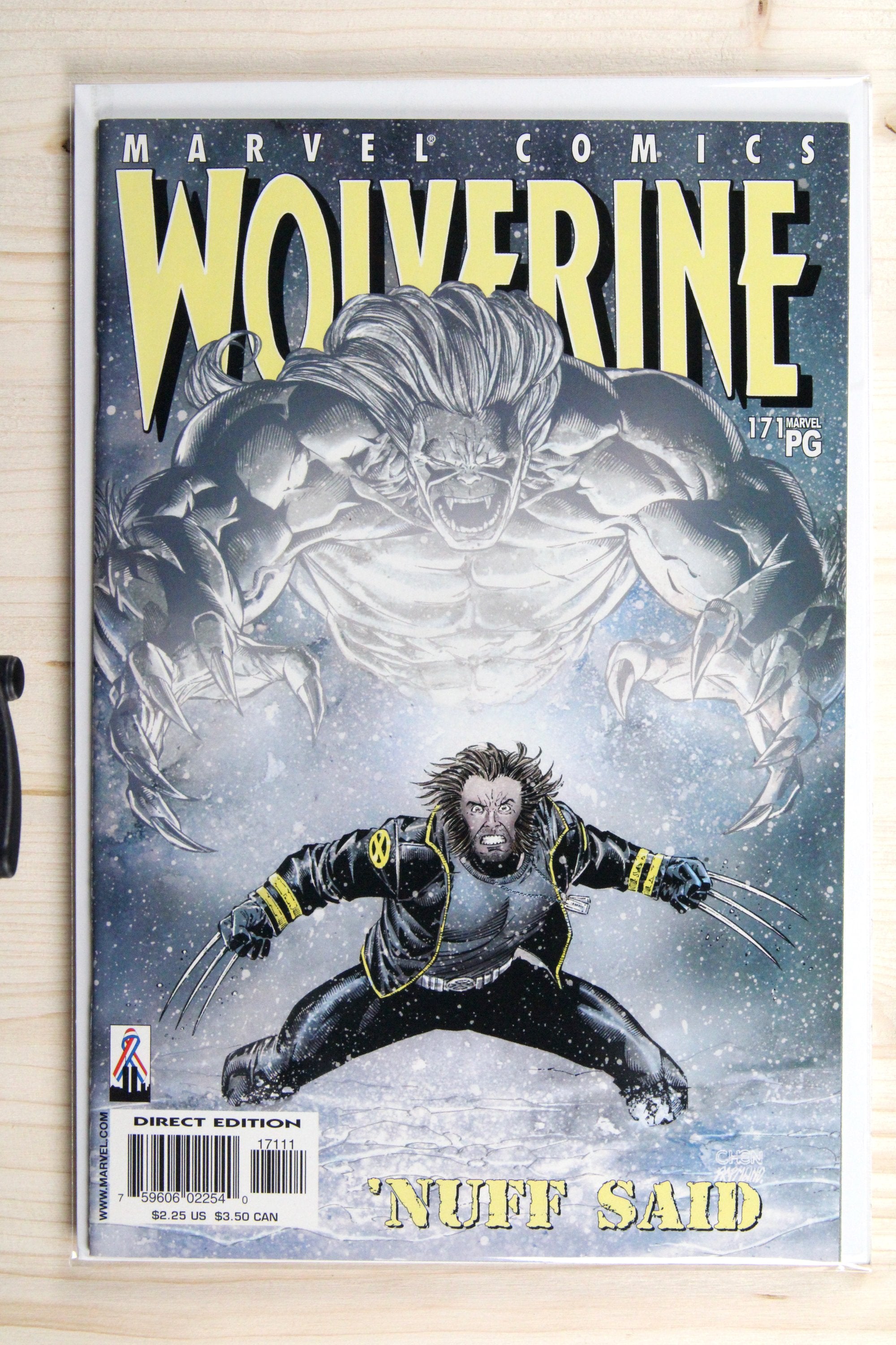 Wolverine #171 – Marvel (2002) 9.2 NM- Stay Alive | Direct Edition