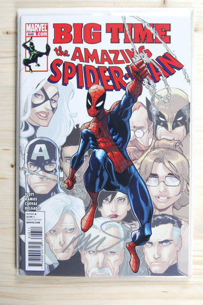 The Amazing Spider-Man #648 – Marvel (2011) 9.4 NM Big Time | Signed