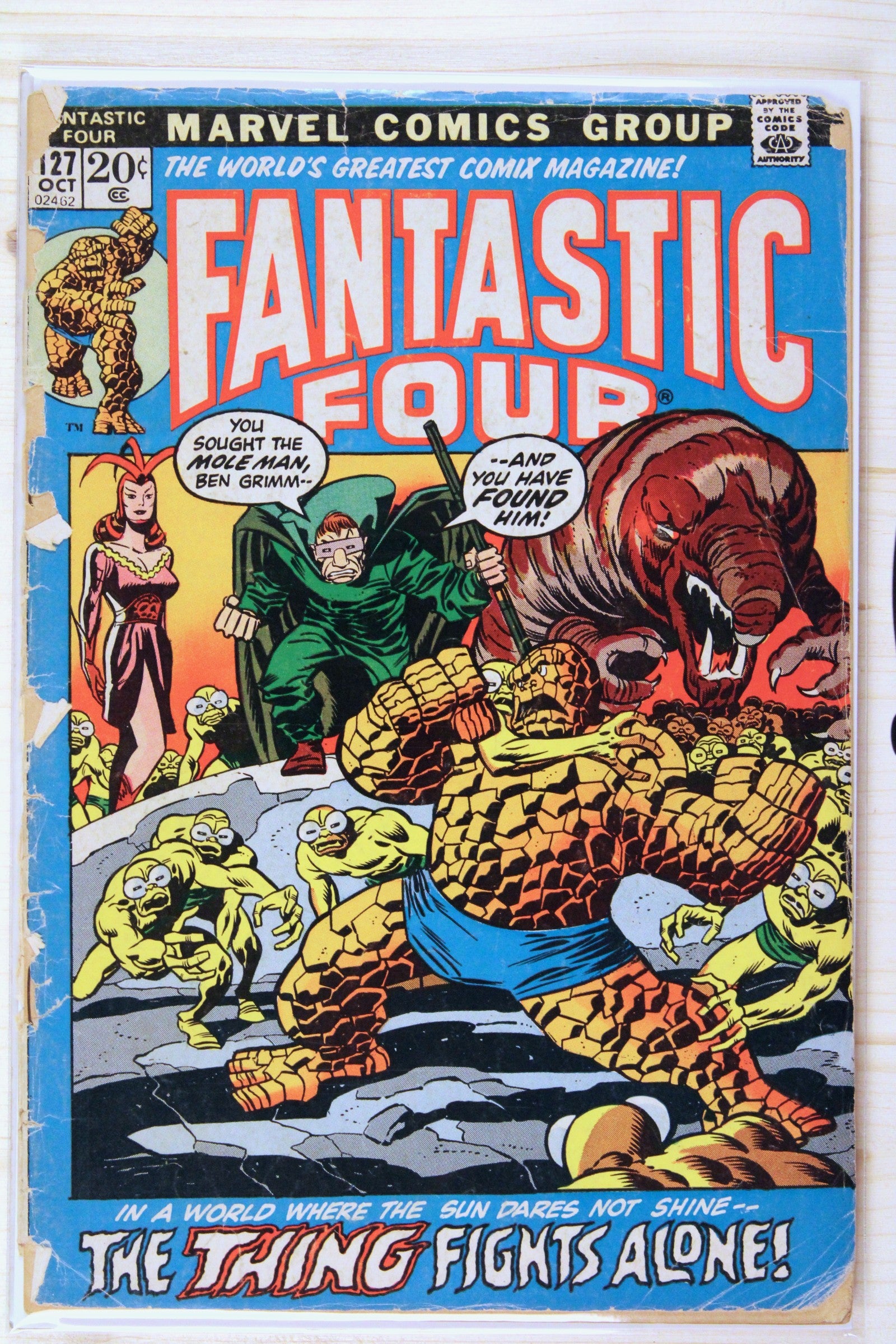 Fantastic Four #127 – Marvel (1972) 2.0 GD Joe Sinnott