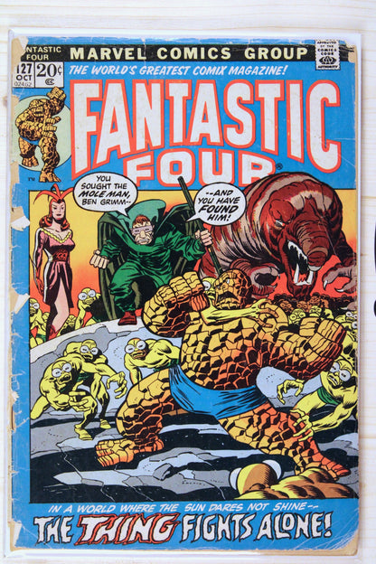 Fantastic Four #127 – Marvel (1972) 2.0 GD Joe Sinnott