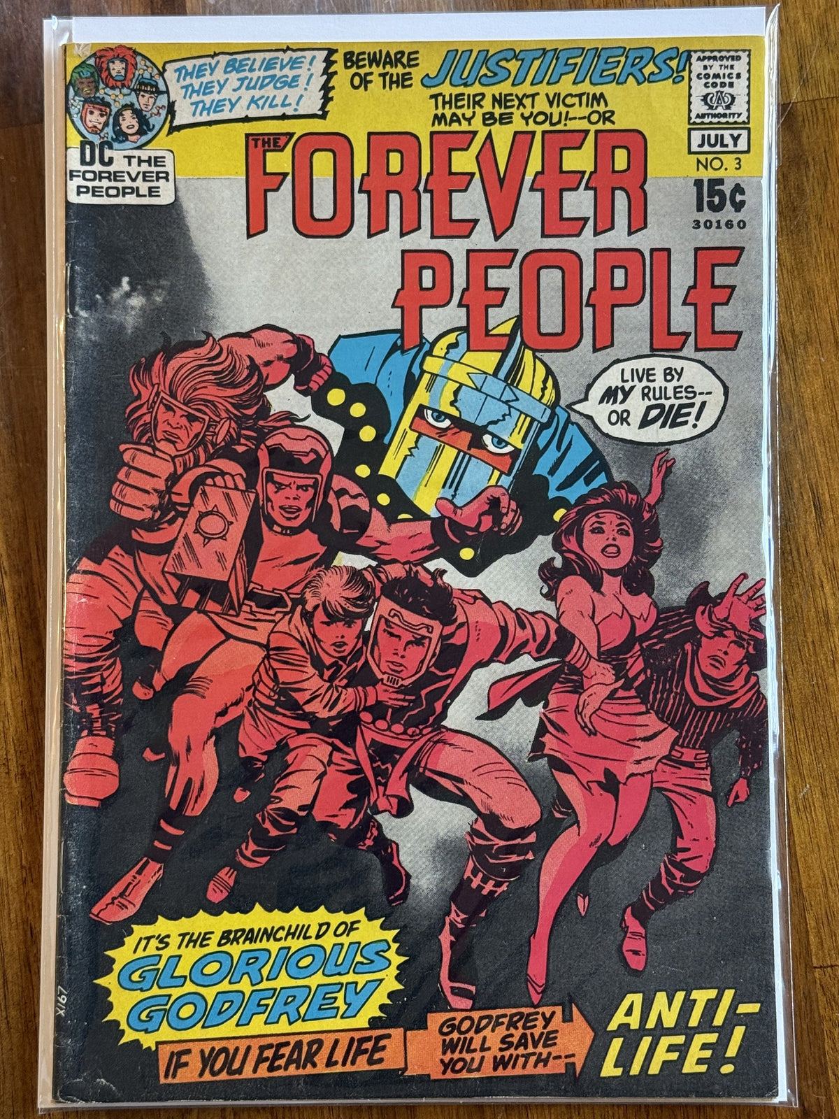 The Forever People #1-11 – DC (1971) Full Series VF Average