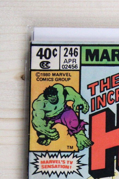 The Incredible Hulk #246 – Marvel (1980) 7.5 VF- Newsstand Edition