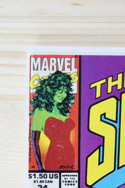The Sensational She-Hulk #34 – Marvel (1991) 9.4 NM John Byrne story