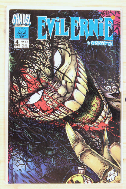 Evil Ernie: The Resurrection #4 – Chaos! (1993) 9.4 NM