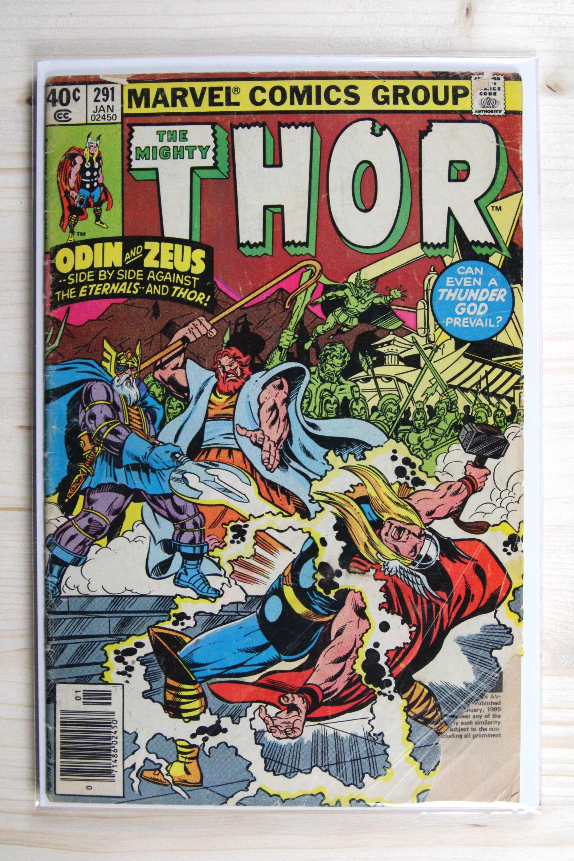 Thor #291 – Marvel (1980) 5.0 VG/FN Eternals Saga