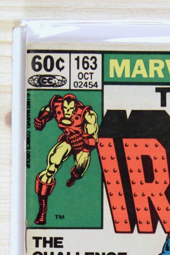 The Invincible Iron Man #163 – Marvel (1982) 7.0 FN/VF Newsstand Edition