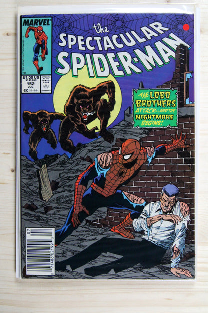 The Spectacular Spider-Man #152 – Marvel (1989) 9.0 VF/NM Newsstand