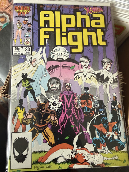 Alpha Flight #1-129 – Marvel (1983) Mega Lot of 73 Unique Issues