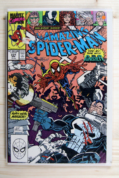 The Amazing Spider-Man #331 – Marvel (1990) 8.5 VF+ Erik Larsen art | Terry Austin cover