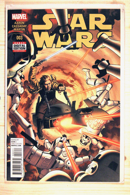 Star Wars #3 – Marvel (2015) 9.6 NM+ Jason Aaron story