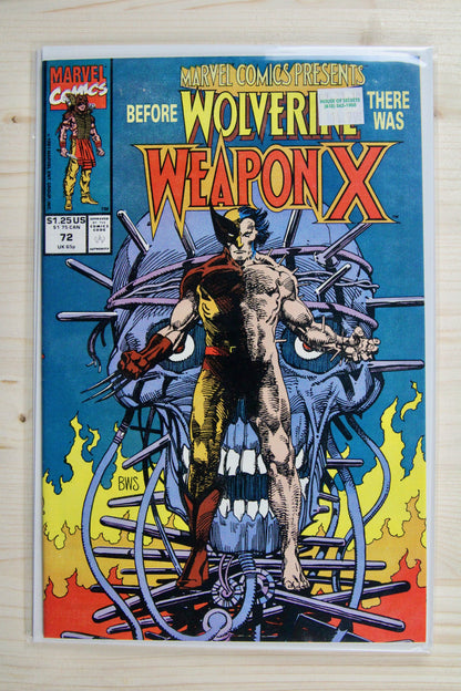 Marvel Comics Presents #72 – Marvel (1991) 9.4 NM Weapon X