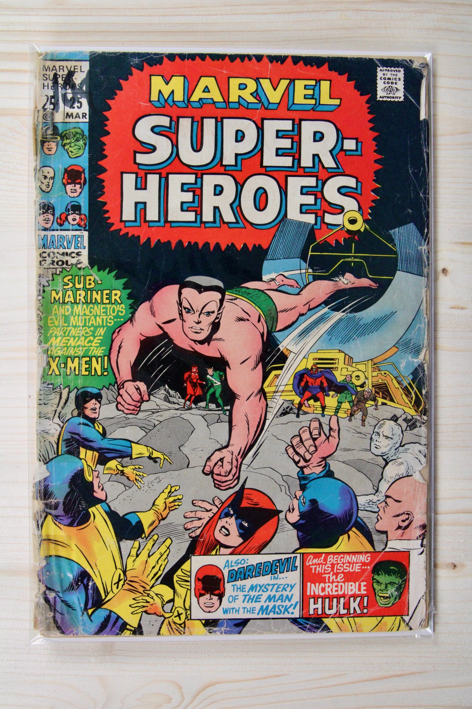 Marvel Super-Heroes #25 – Marvel (1970) 4.0 VG