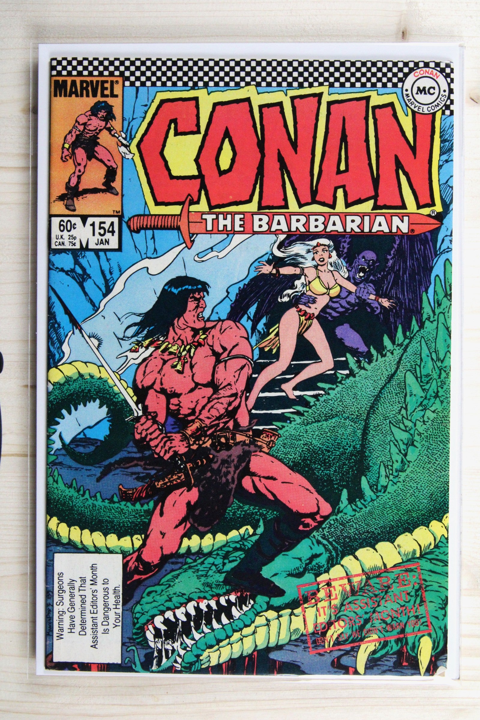 Conan the Barbarian #154 – Marvel (1984) 8.5 VF+
