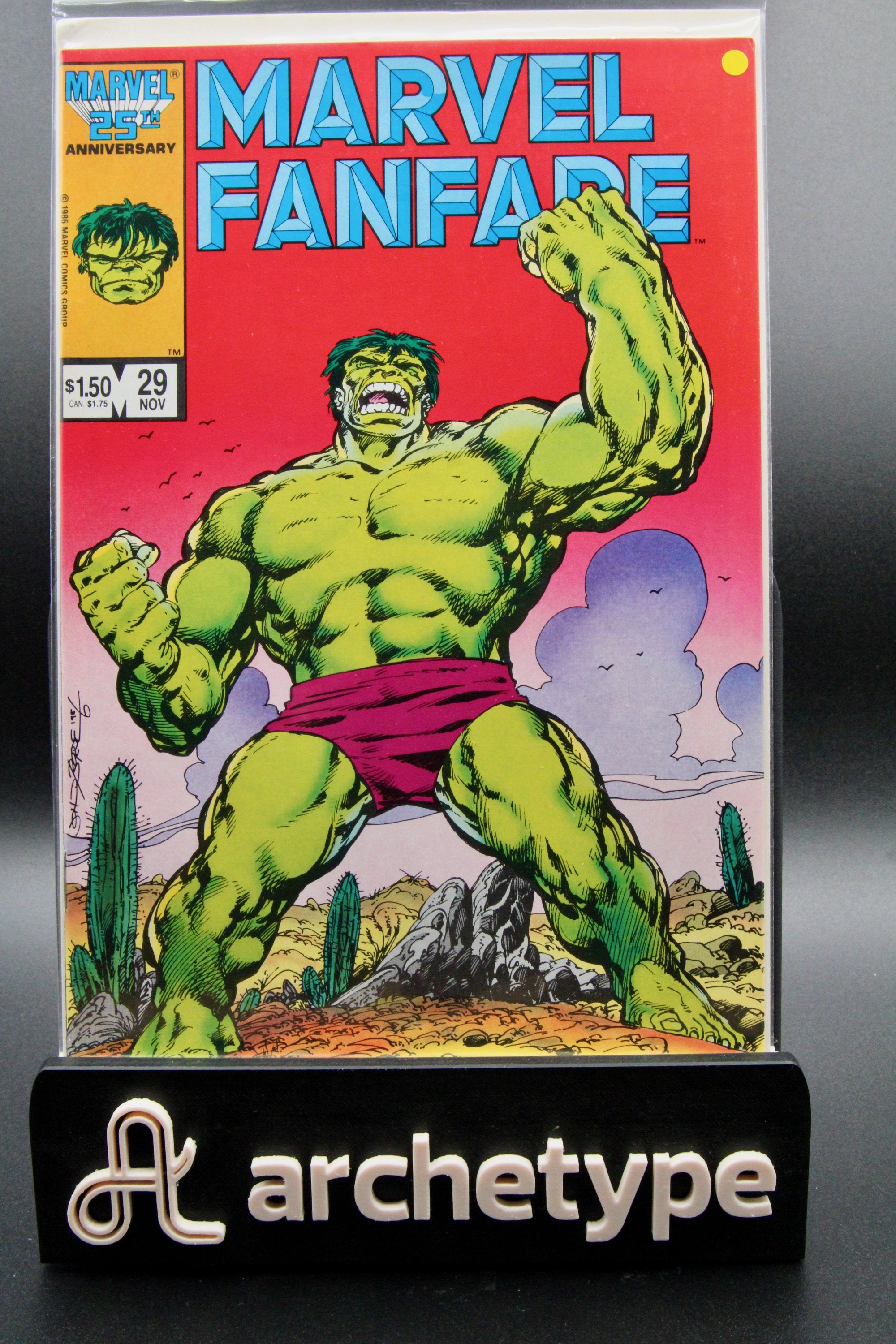 Marvel Fanfare #29 – Marvel (1986) "Captain America" Year of the Scourge | John Byrne art