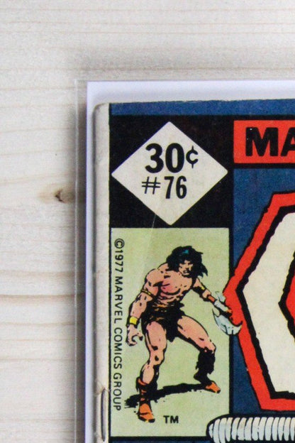 Conan the Barbarian #76 – Marvel (1977) 5.0 VG/FN Newsstand Edition