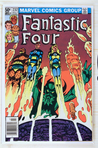 Fantastic Four #232 – Marvel (1981) 7.5 VF- John Byrne story | Terry Austin cover | Newsstand Edition
