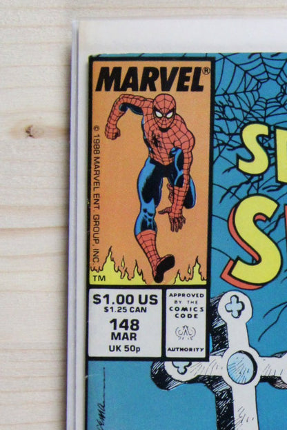 The Spectacular Spider-Man #148 – Marvel (1989) 9.0 VF/NM "X-Men" Inferno