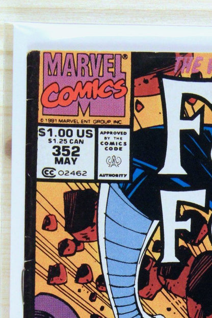 Fantastic Four #352 – Marvel (1991) 7.5 VF- Newsstand Edition
