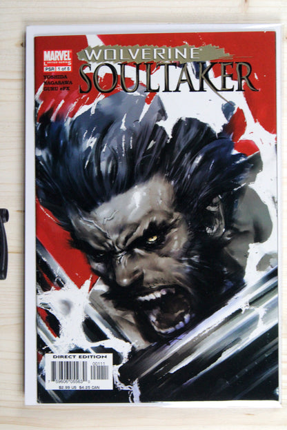 Wolverine: Soultaker #1-5 – Marvel (2005) Full Series