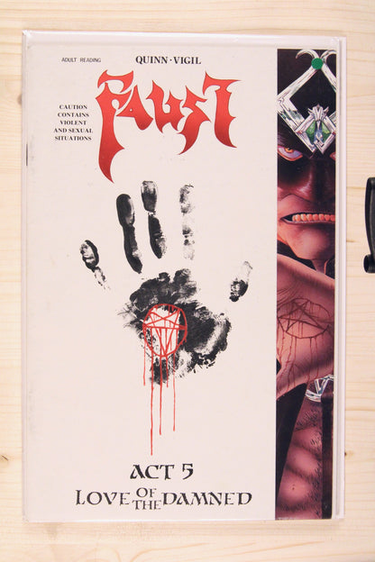 Faust: Love of the Damned #5 – Northstar (1990) 8.5 VF+