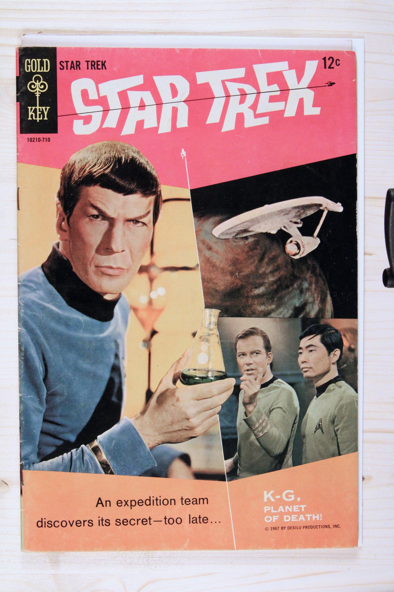 Star Trek #1 – Western Publishing (1967) 5.0 VG/FN