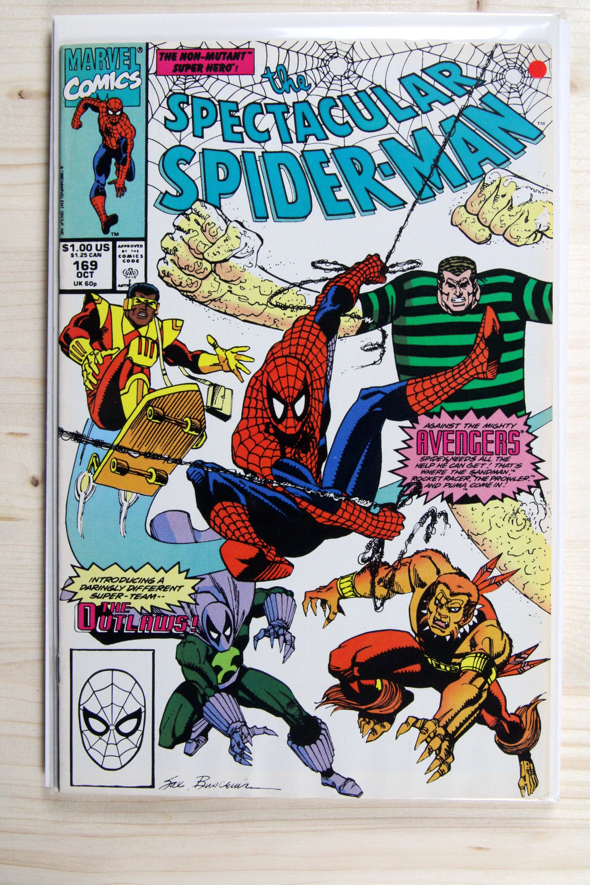The Spectacular Spider-Man #169 – Marvel (1990) 9.0 VF/NM