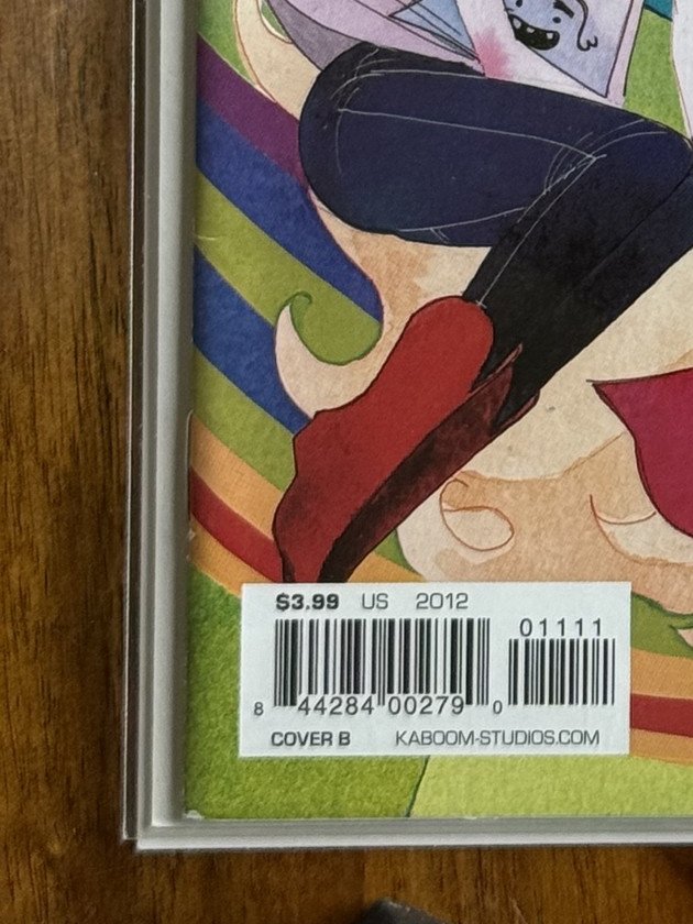 Adventure Time #11 – Boom! Studios (2012) 9.2 NM- Cover B