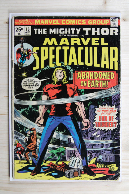 Marvel Spectacular #16 – Marvel (1975) 5.5 FN- Jack Kirby art | Stan Lee story